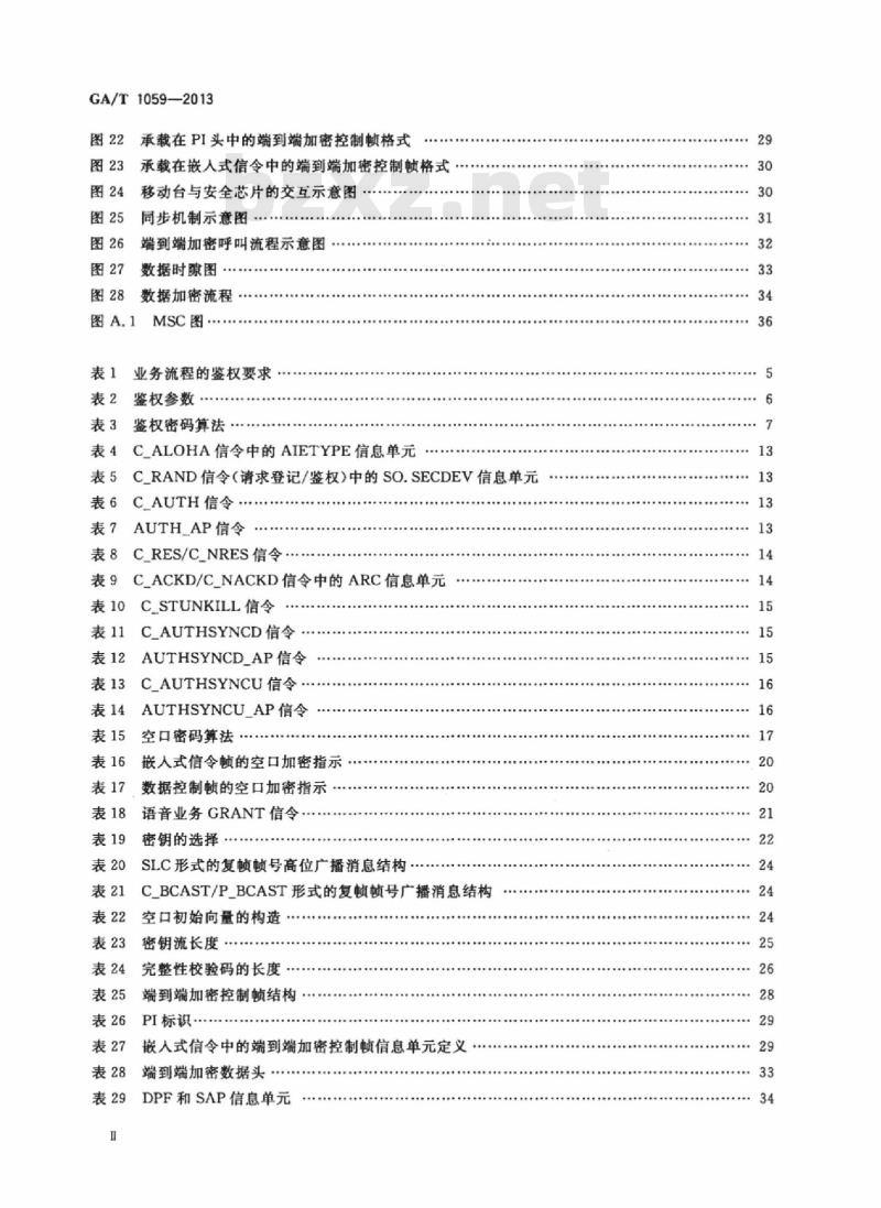 GA/T 1059-2013 警用数字集群(PDT)通信系统安全技术规范