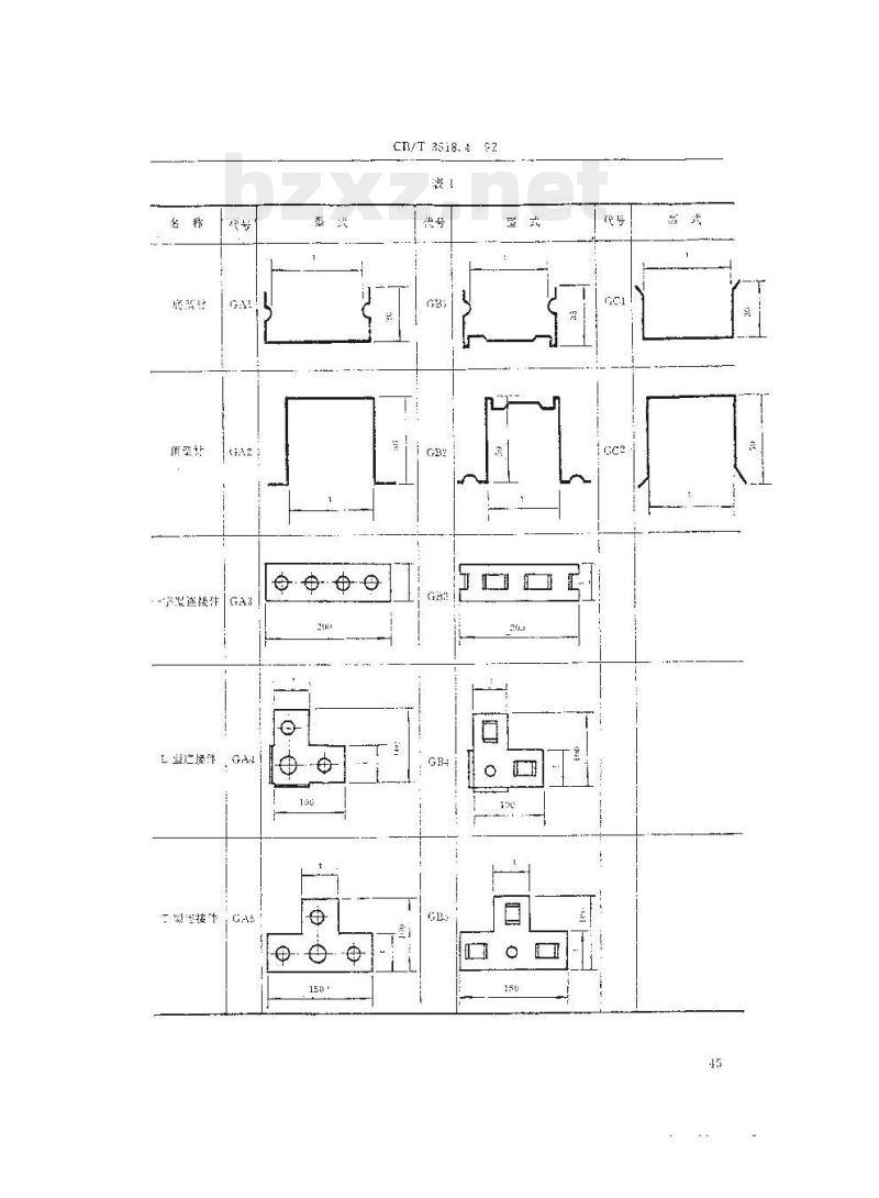 CB/T 3518.4-92 复合岩棉板耐火舱室构架件