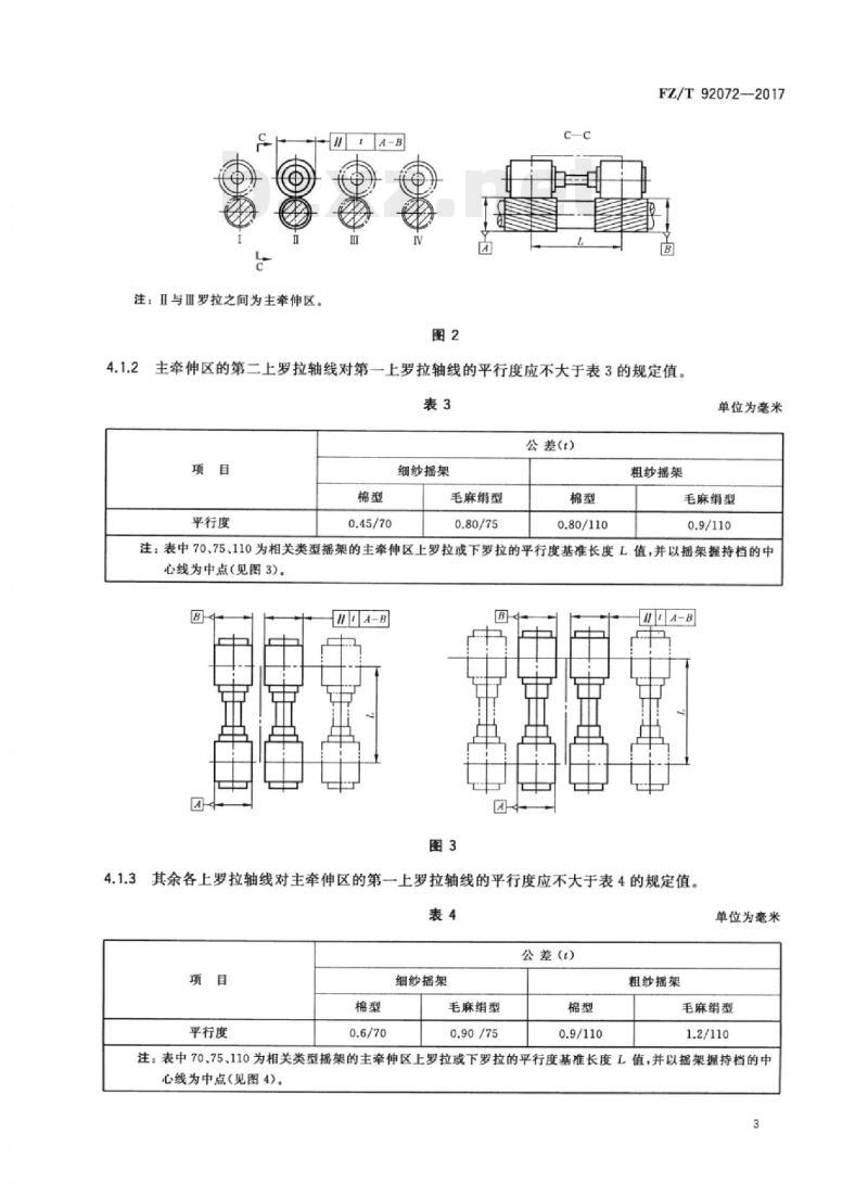 FZ/T 92072-2017 气动加压摇架