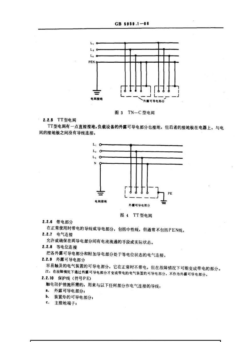 GB 5959.1-1986 电热设备的安全 第一部分 通用要求