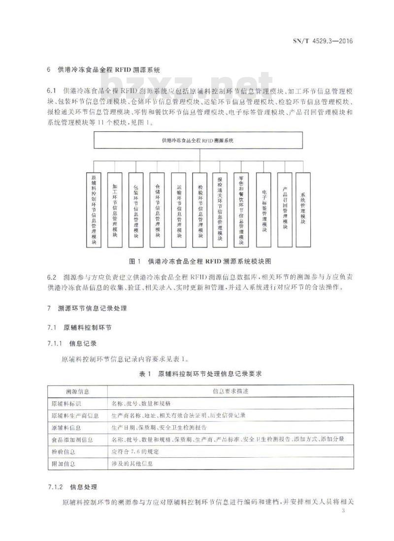 SN/T 4529.3-2016 供港食品全程RFID溯源规程 第3部分：冷冻食品