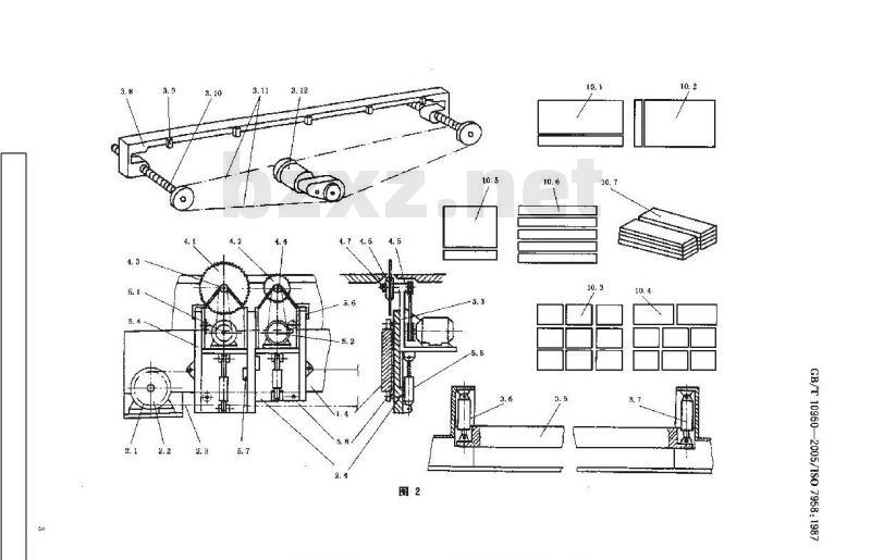 GB/T 10960-2005 木工机床 锯片往复锯板机 术语和精度