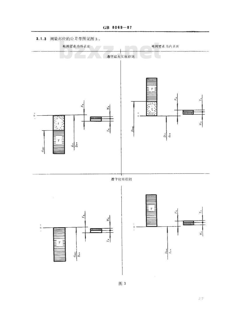 GB 8069-1987 位置量规
