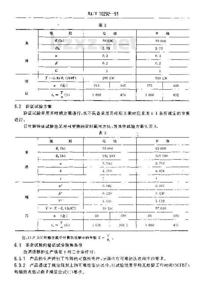 SJ/T 10292-1991 电视广播接收机电子调谐器高温负荷可靠性要求及试验方法