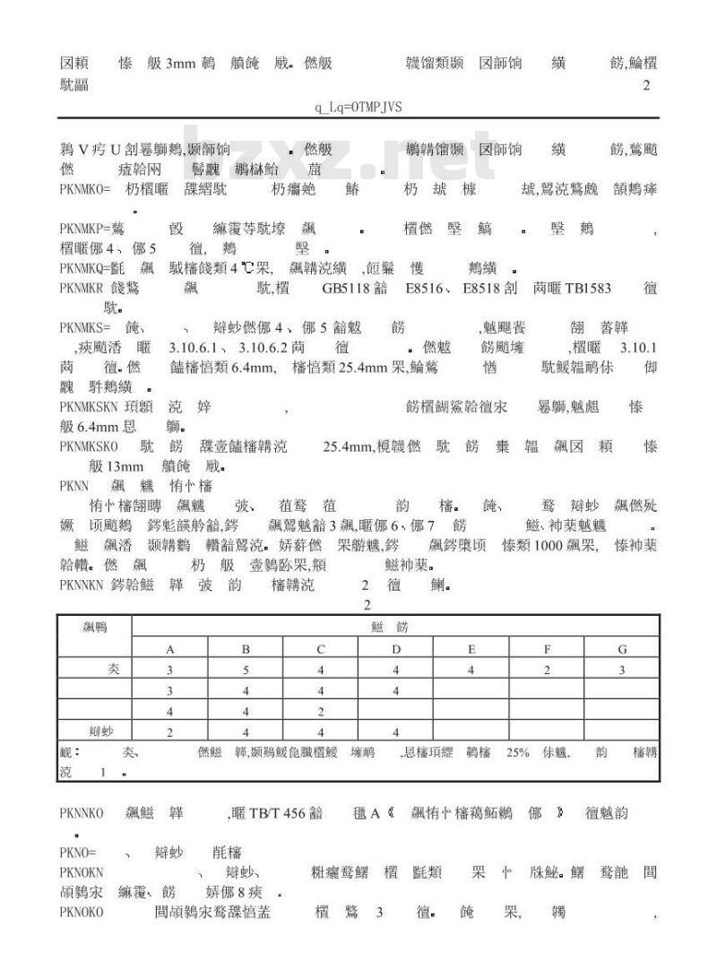 TB/T 2703-1996 回转和固定式联锁车钩、钩尾框技术条件