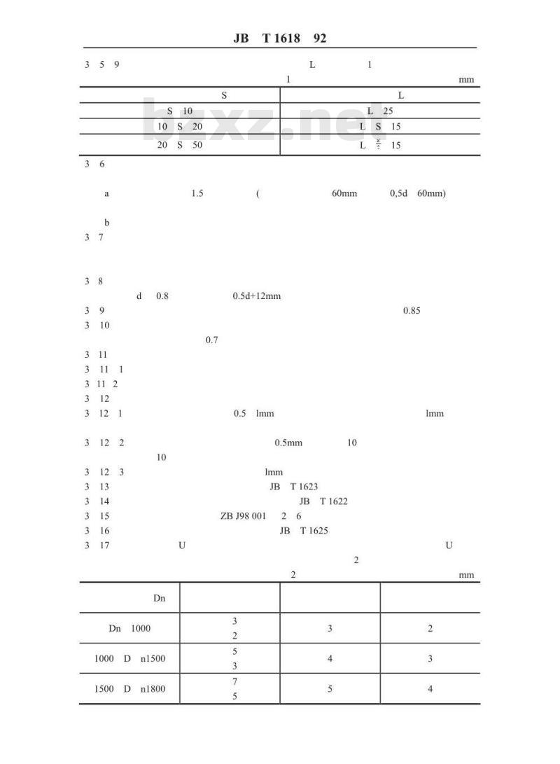 JB/T 1618-1992 锅壳锅炉受压件 制造技术条件