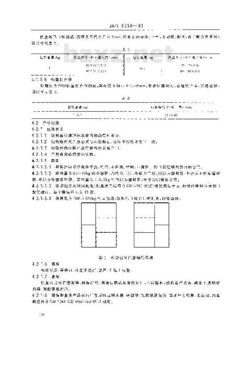 JB/T 6569-1993 普通磨料包装