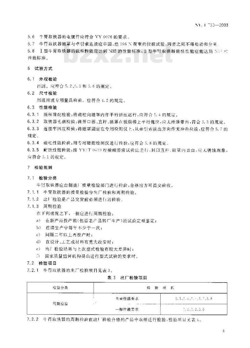 NYT 730-2003 牛胃取铁器