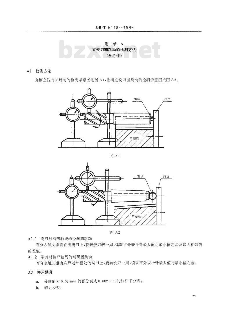 GB/T 6118-1996 立铣刀 技术条件