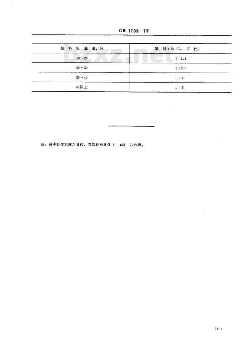 GB/T 1709-1979 颜料遮盖力测定法