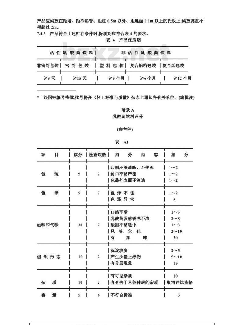 QB 1554-1992 乳酸菌饮料 QB 1554-1992 乳酸菌饮料