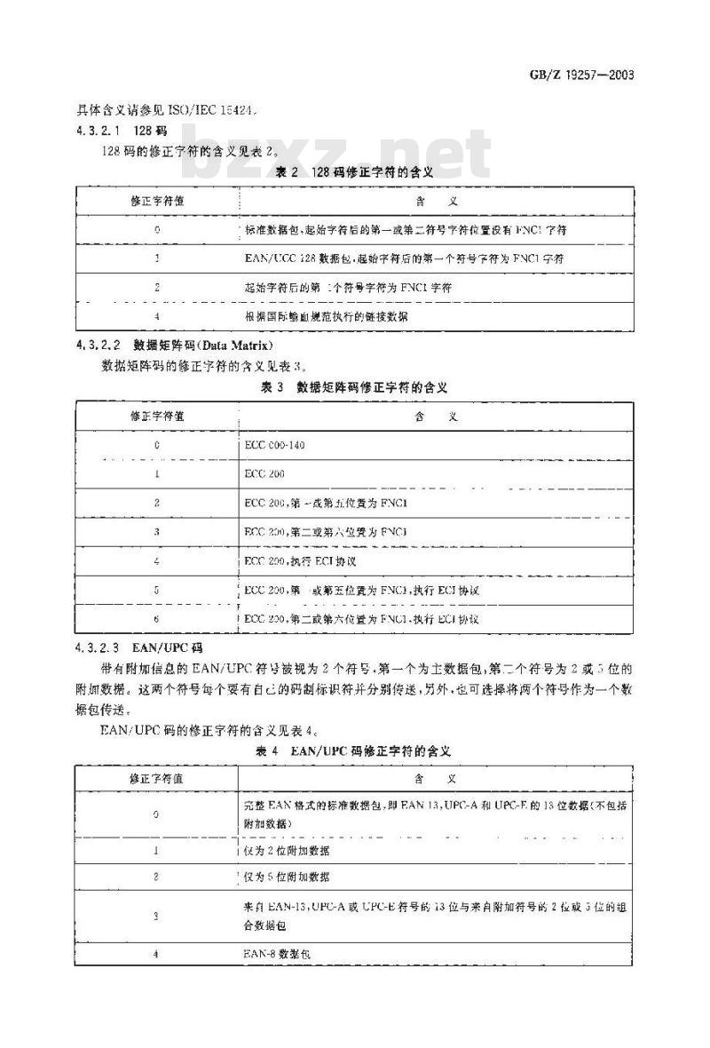 GB/Z 19257-2003 供应链数据传输与交换