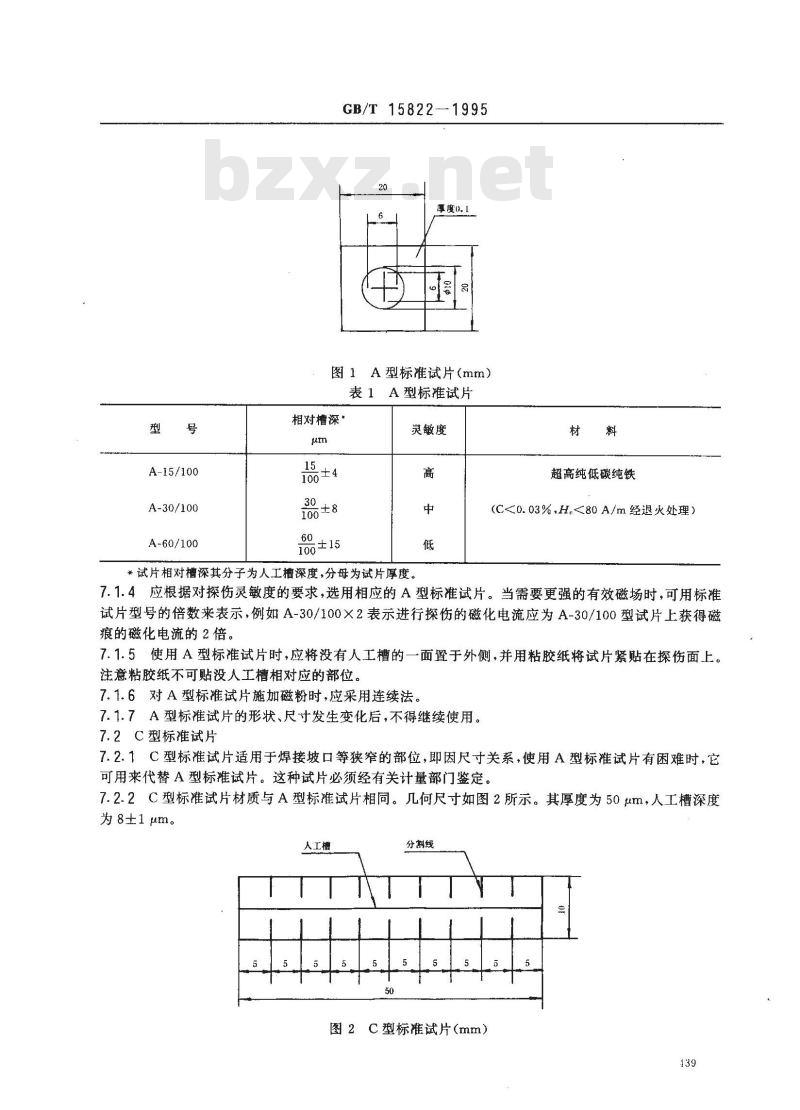 GB/T 15822-1995 磁粉探伤方法