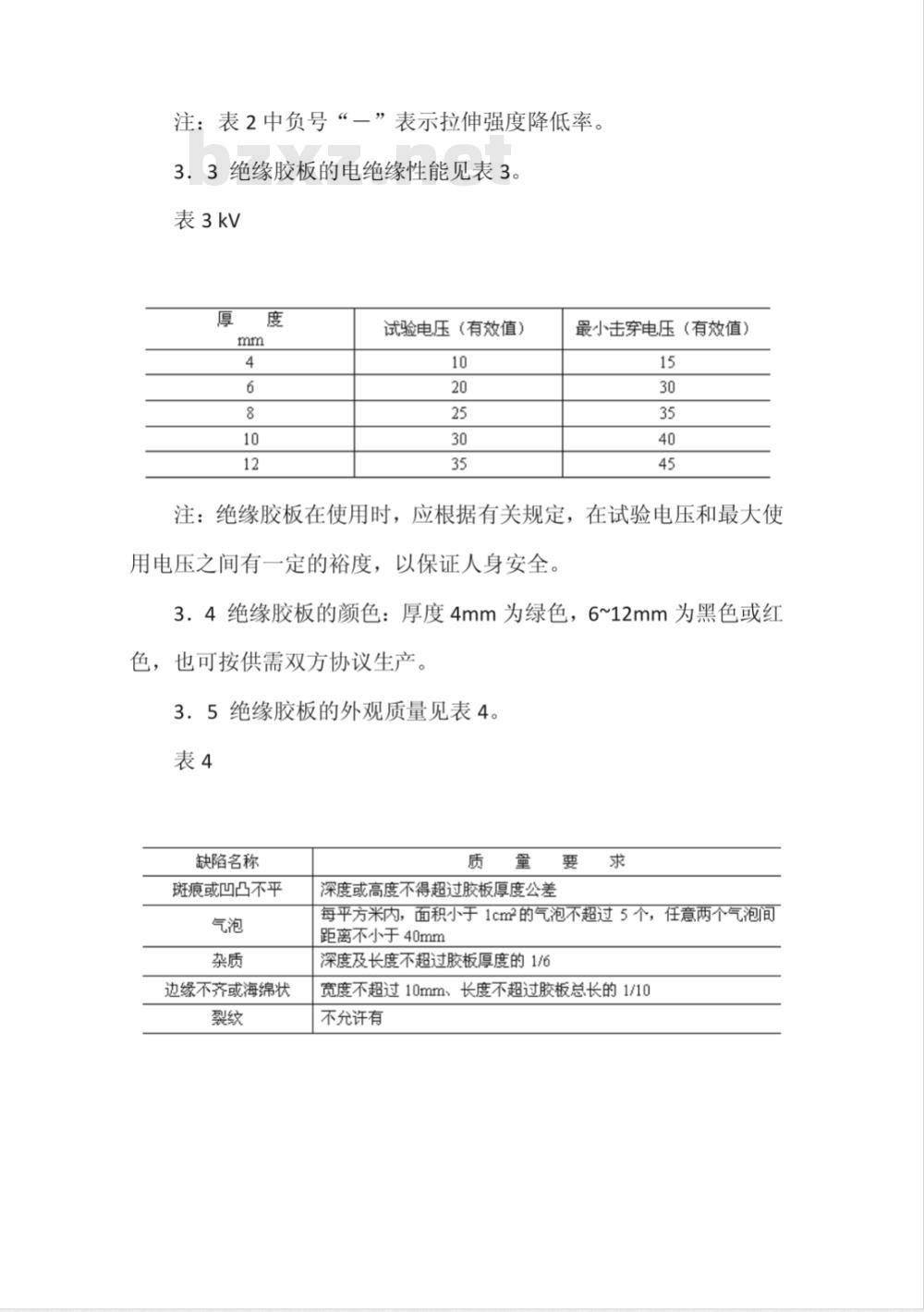 GB 11176-1989 电绝缘橡胶板