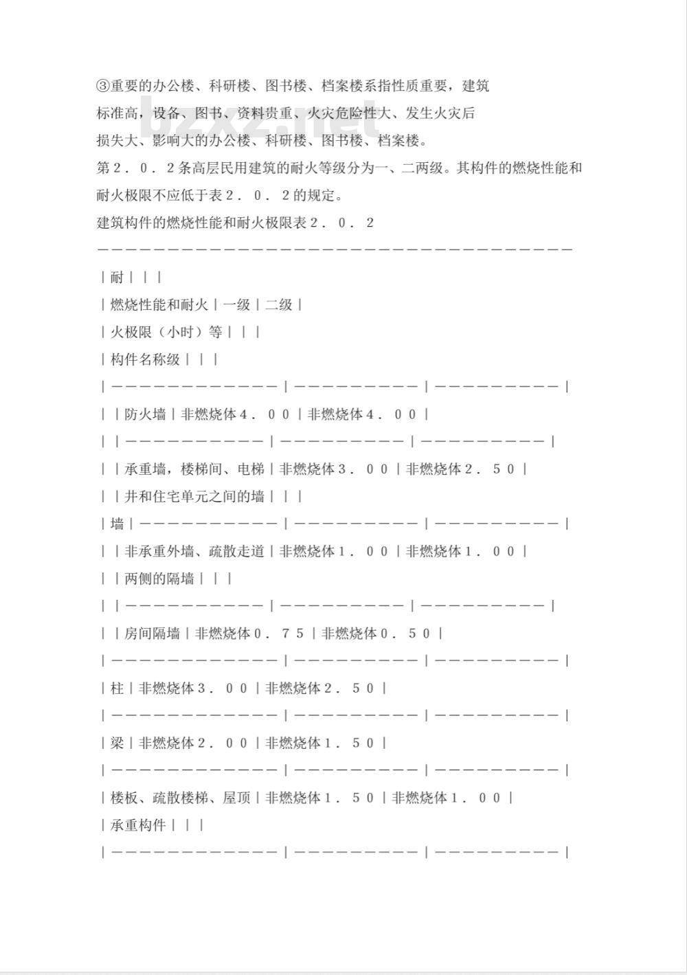 GBJ 45-1982 高层民用建筑设计防火规范
