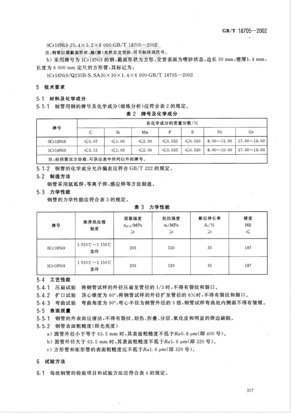 YB/T 5363-2006 装饰用焊接不锈钢管