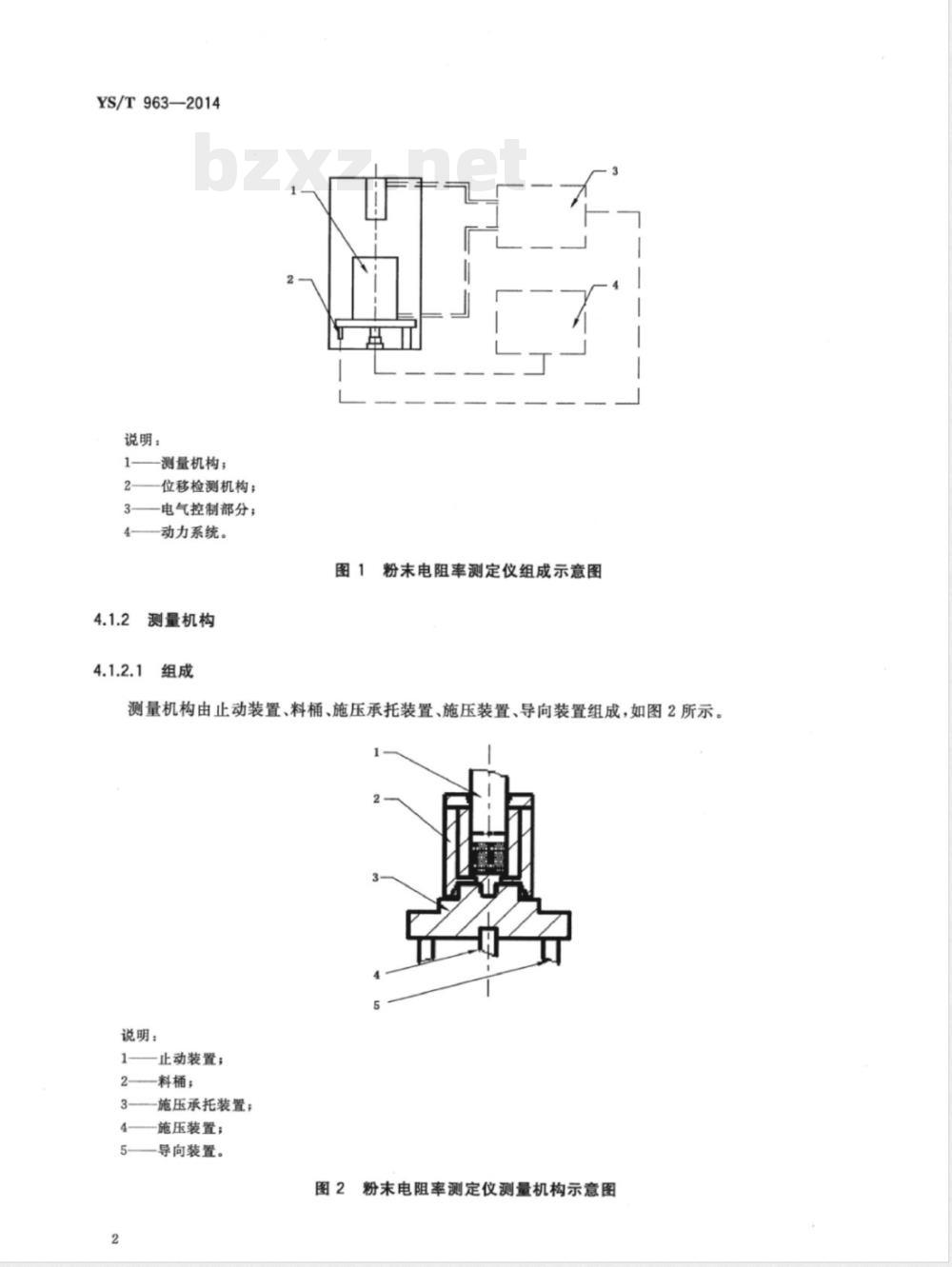 YS/T 963-2014煅后石油焦粉末电阻率测定仪 